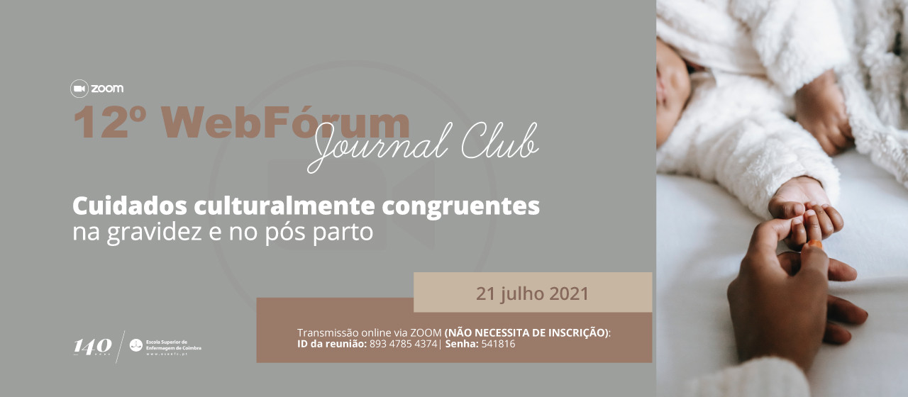 12º WebFórum Journal Club